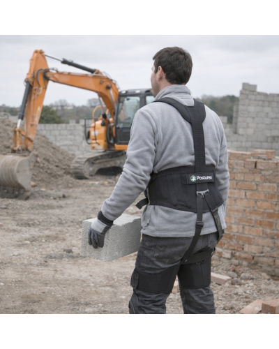 Exosquelette dos – Soulage les lombaires et la fatigue | Postureo